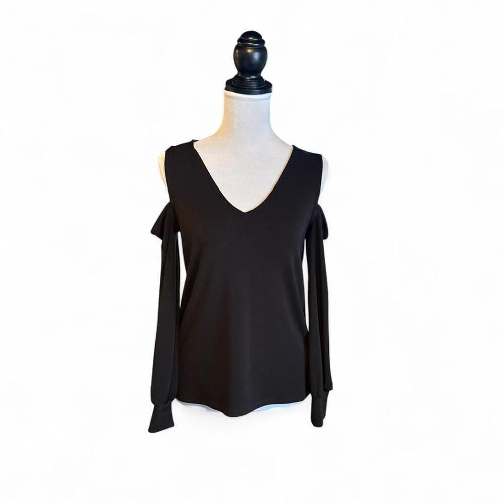 Express  vintage  cold shoulder blouse Size XS